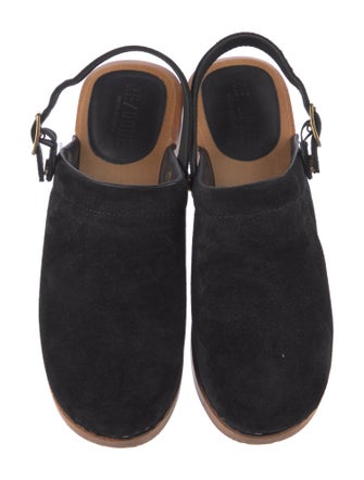 RE/DONE Suede Slingback Flats