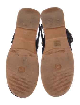 RE/DONE Suede Slingback Flats