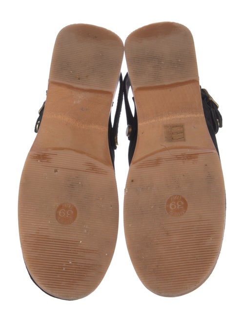 RE/DONE Suede Slingback Flats