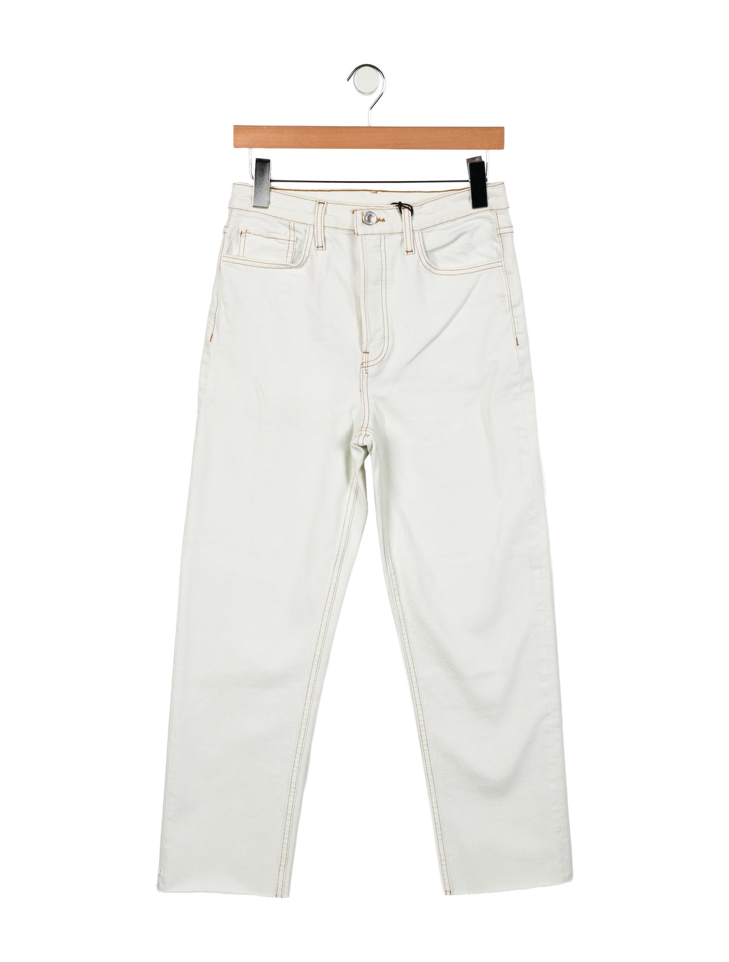 RE/DONE High-Rise Straight Leg Jeans
