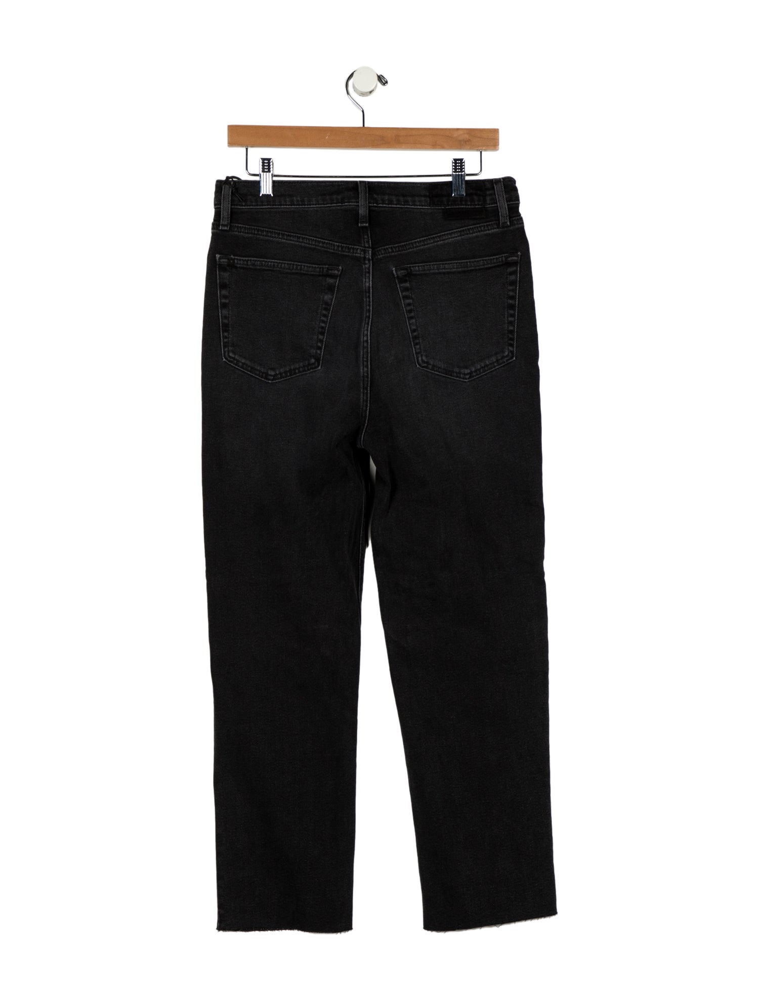 RE/DONE High-Rise Straight Leg Jeans