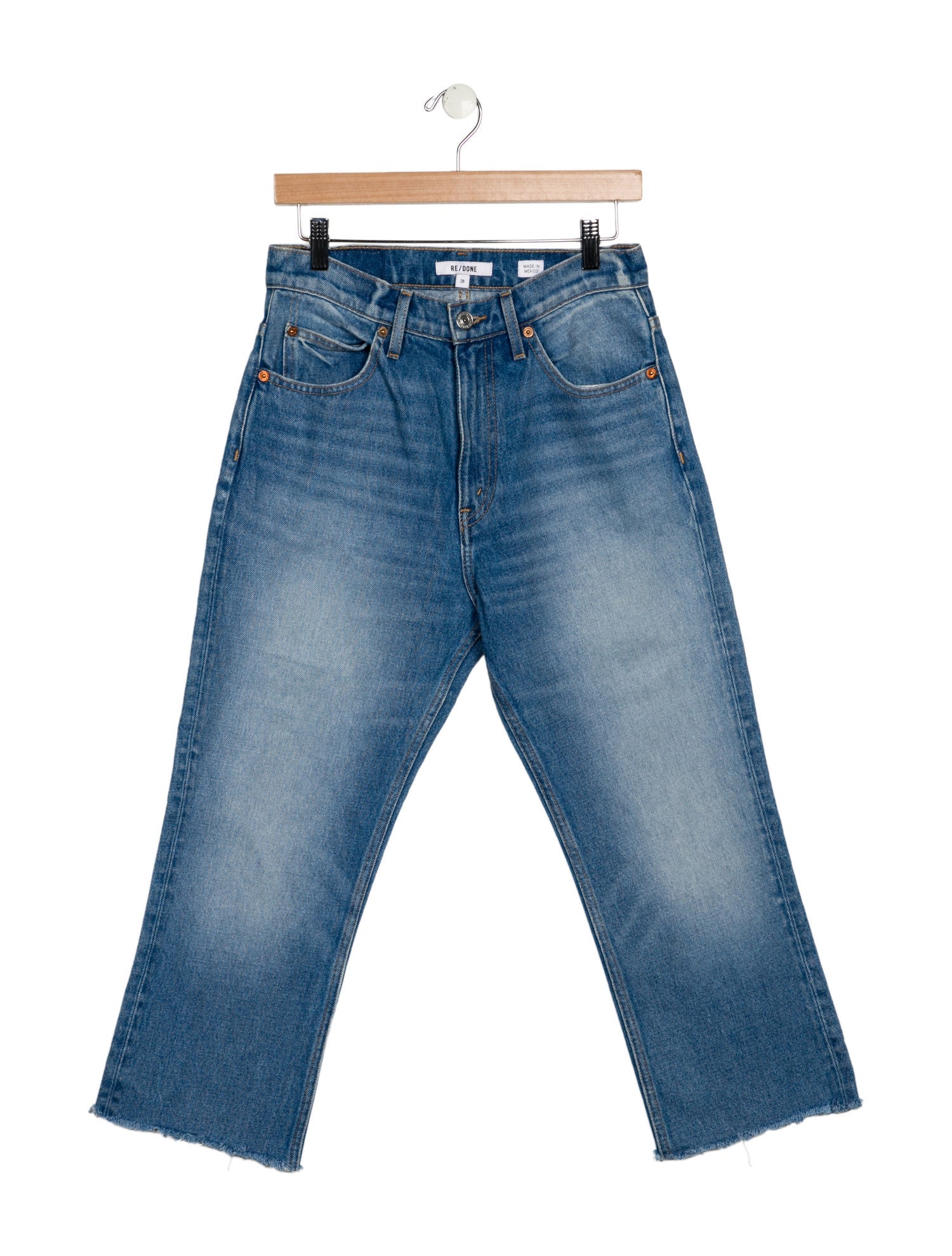 RE/DONE High-Rise Wide Leg Jeans