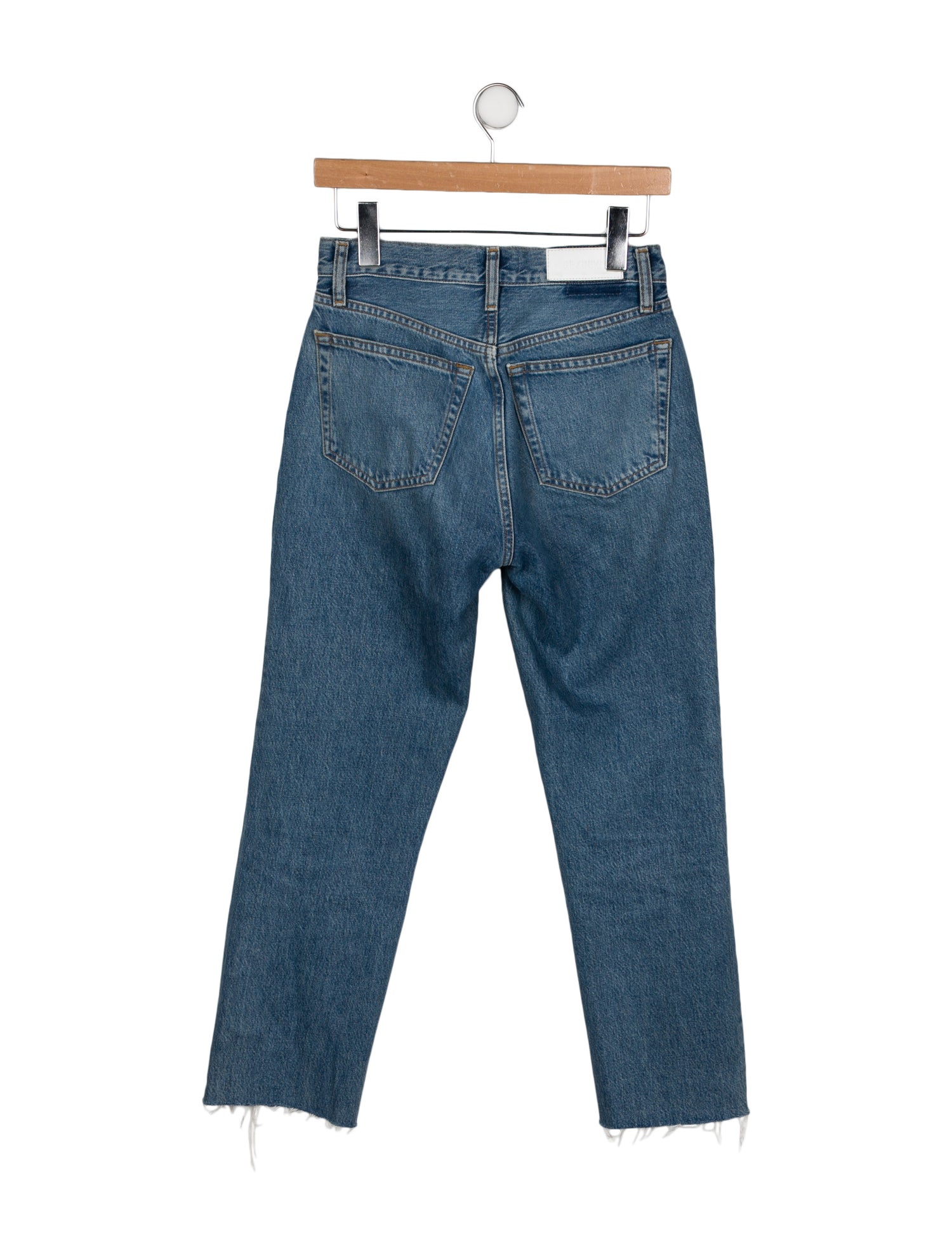 RE/DONE Mid-Rise Straight Leg Jeans