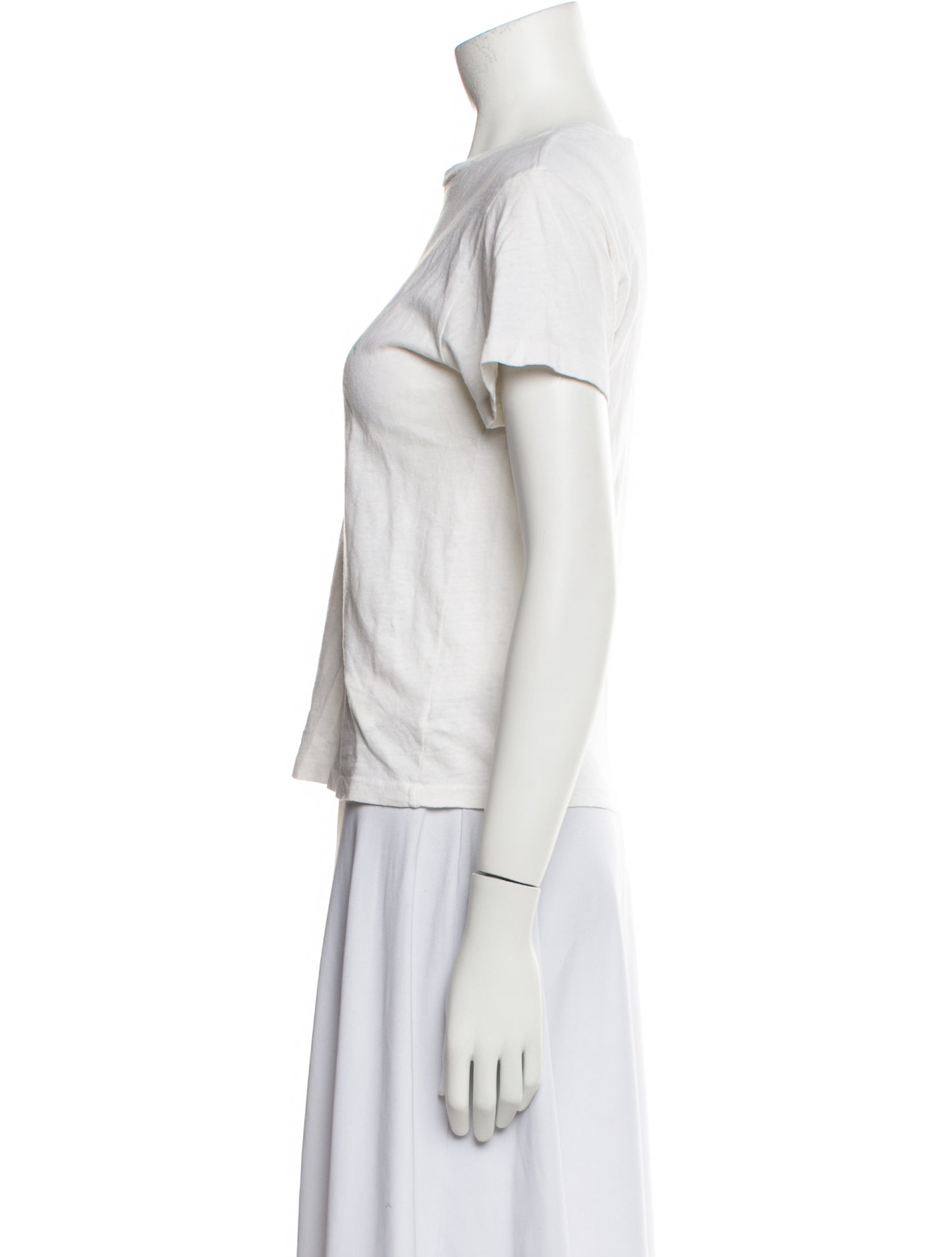 RE/DONE Graphic Print Crew Neck T-Shirt