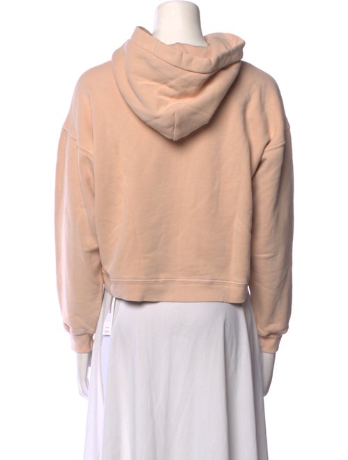 RE/DONE Graphic Print Mock Neck Sweatshirt