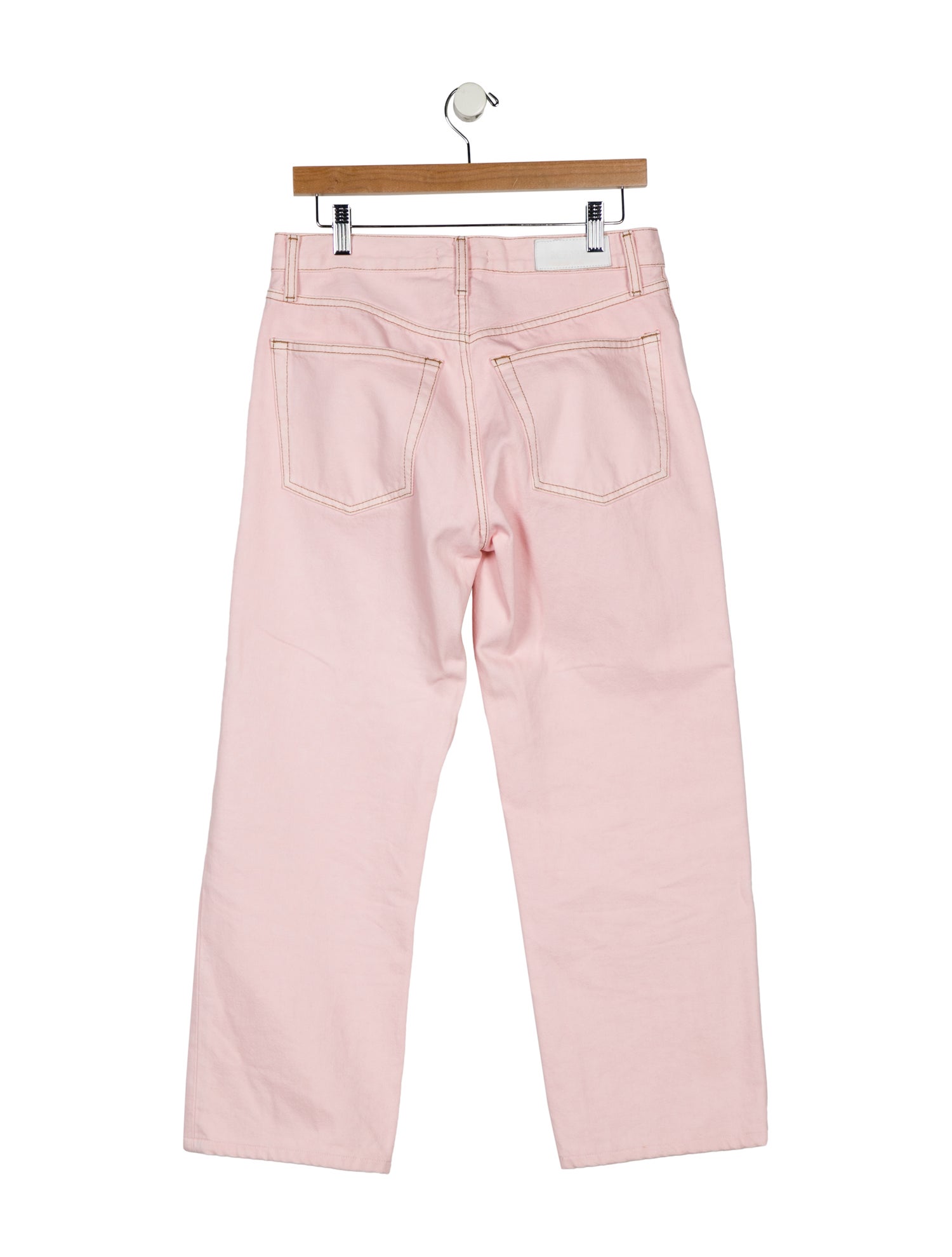 RE/DONE Mid-Rise Straight Leg Jeans