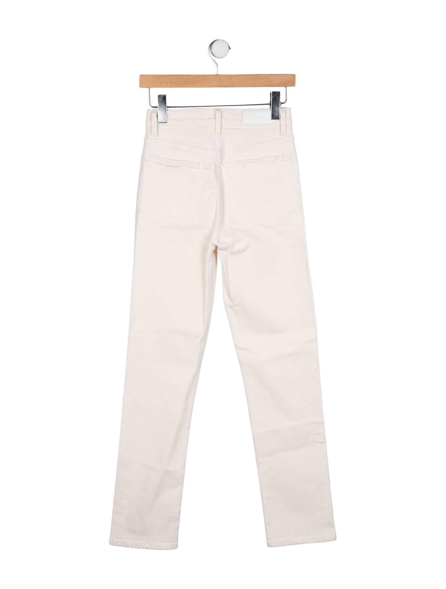 RE/DONE High-Rise Straight Leg Jeans