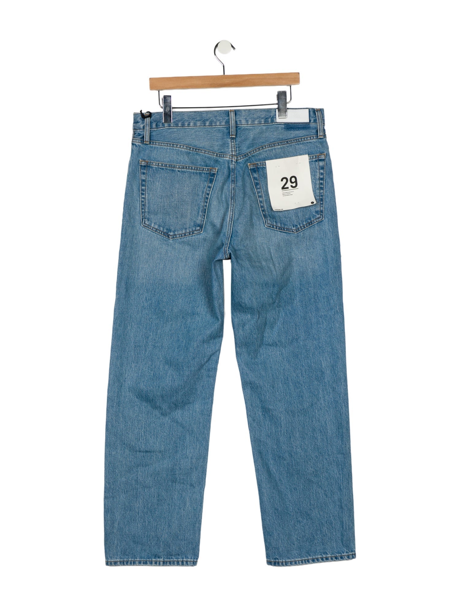RE/DONE High-Rise Straight Leg Jeans w/ Tags