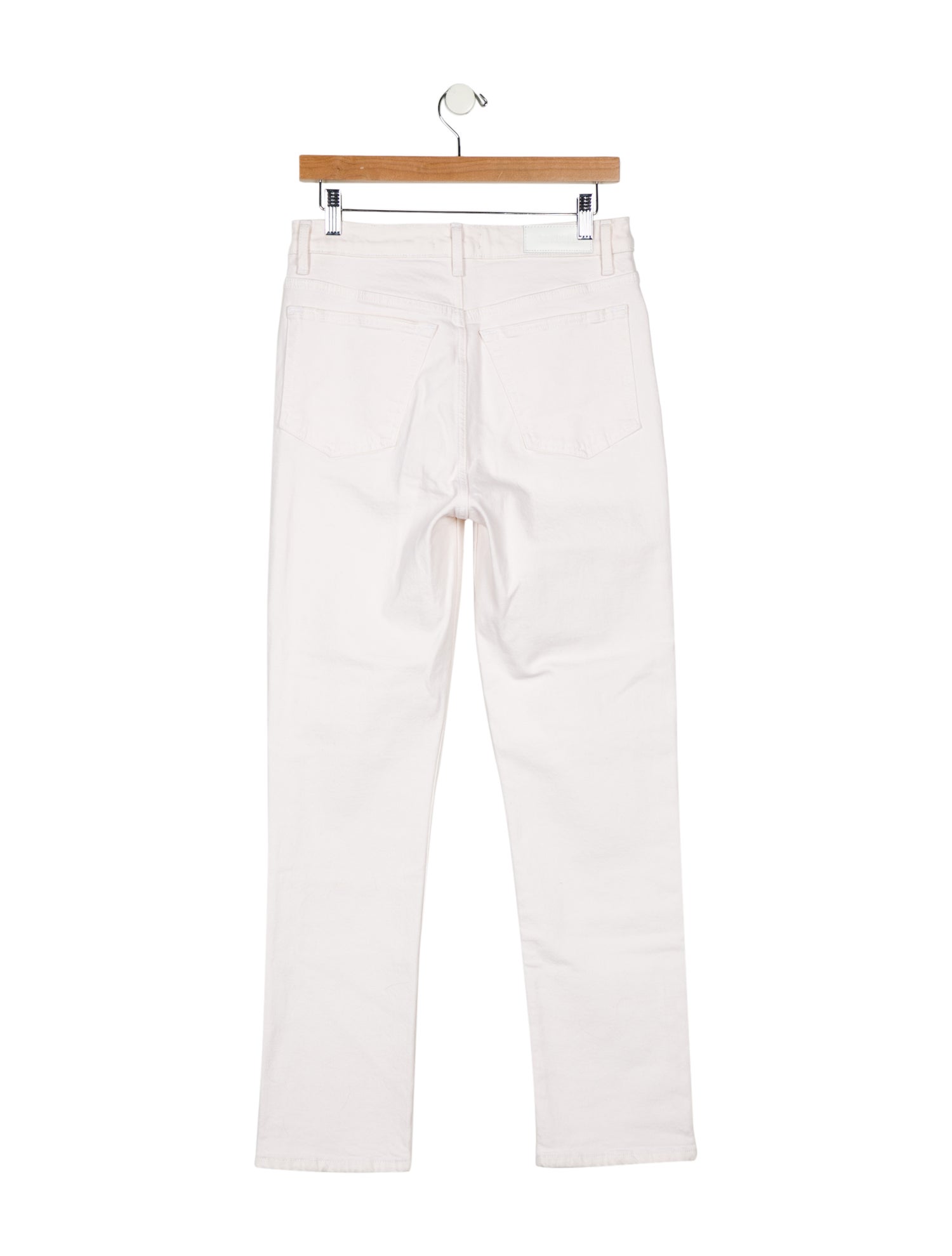 RE/DONE High-Rise Straight Leg Jeans