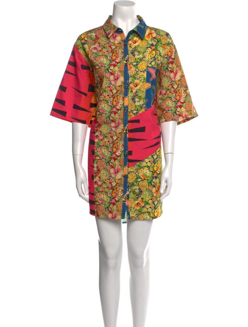 RE/DONE Printed Mini Dress