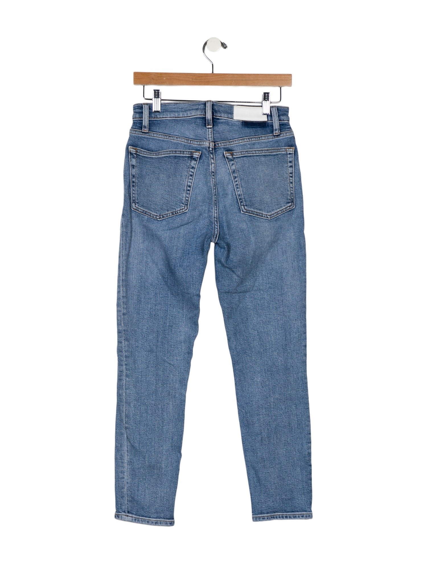 RE/DONE Mid-Rise Skinny Leg Jeans