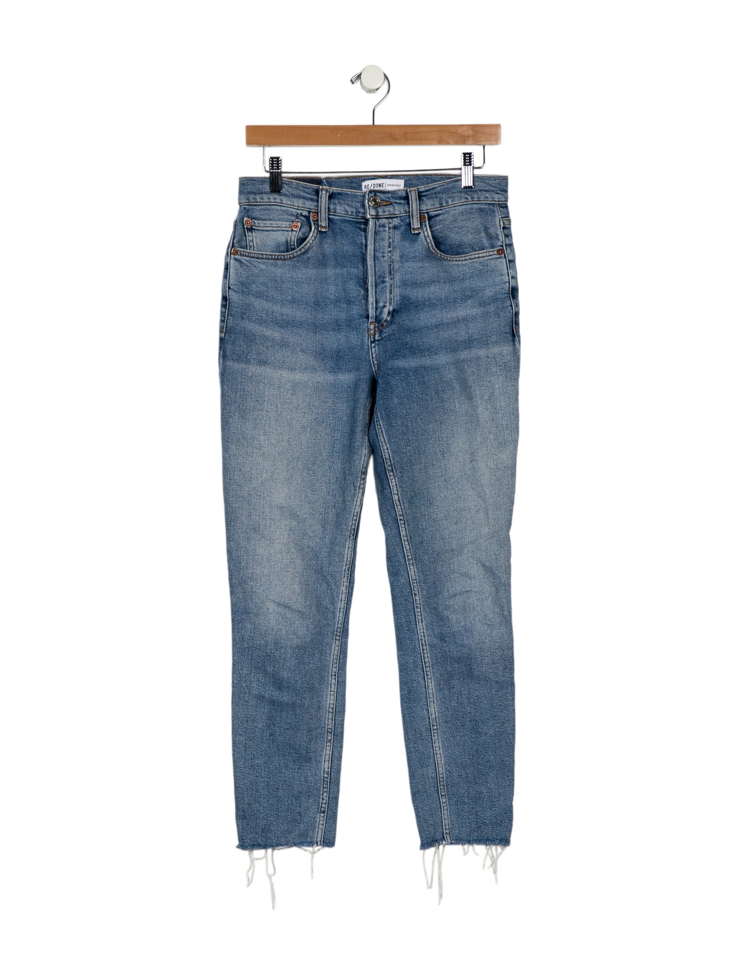 RE/DONE Mid-Rise Skinny Leg Jeans