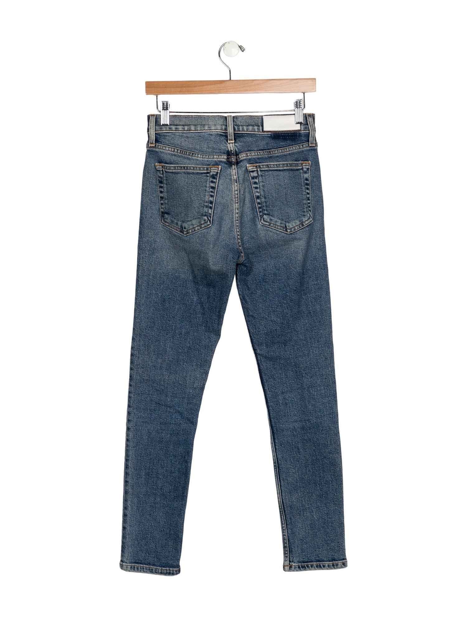 RE/DONE Mid-Rise Skinny Leg Jeans