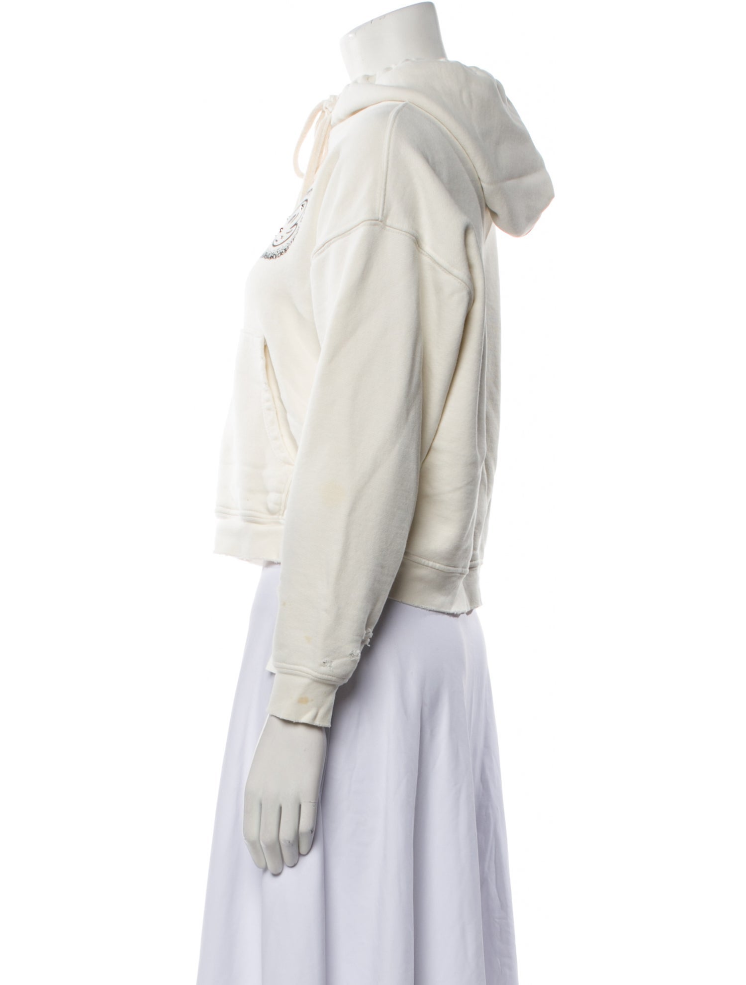 RE/DONE Graphic Print Crew Neck Sweatshirt