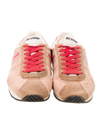 RE/DONE Nylon Printed Sneakers