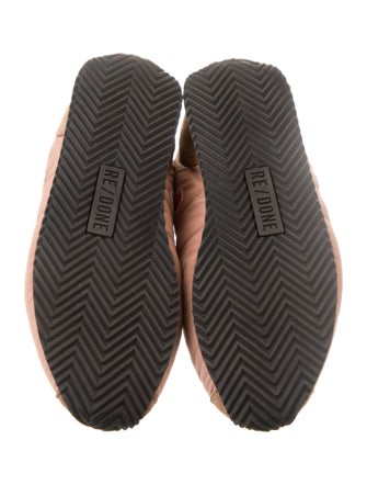 RE/DONE Nylon Printed Sneakers