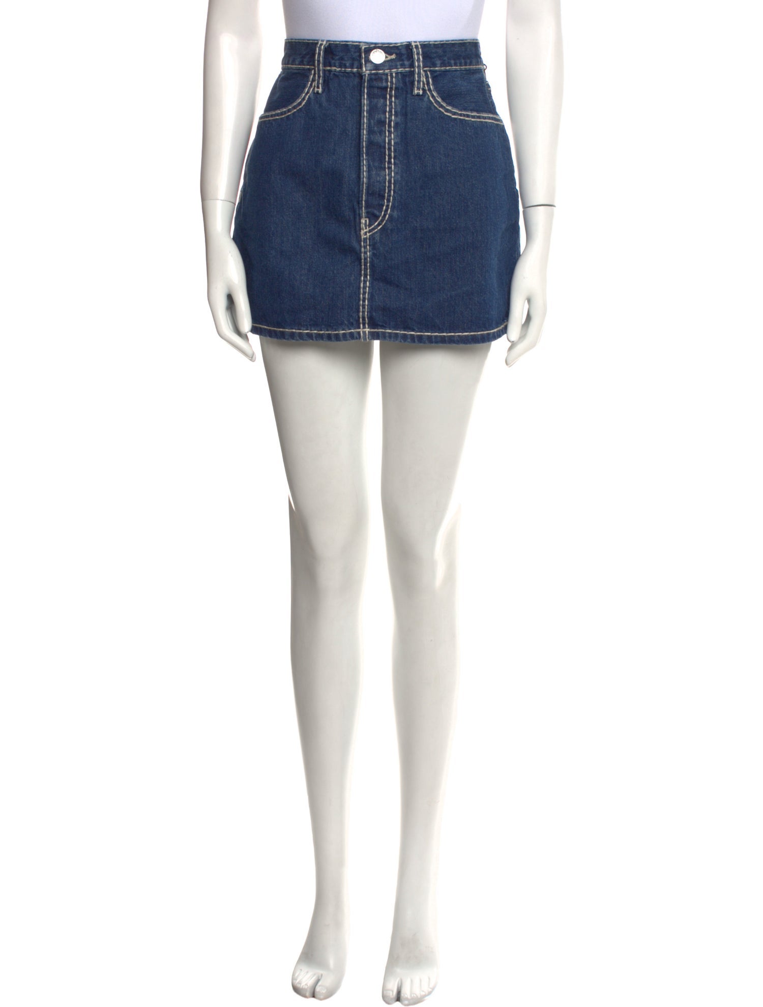 RE/DONE Distressed Accents Mini Skirt w/ Tags