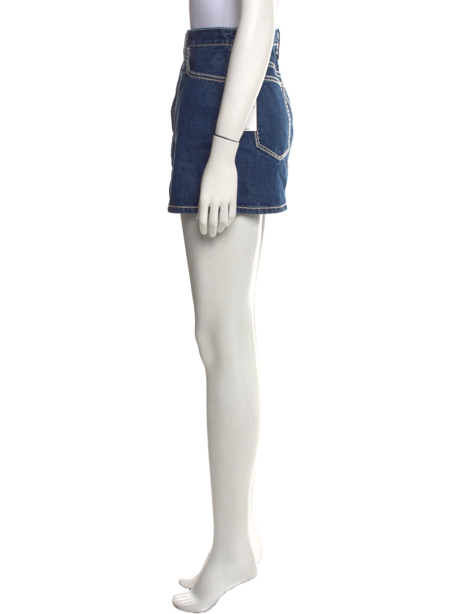 RE/DONE Distressed Accents Mini Skirt w/ Tags