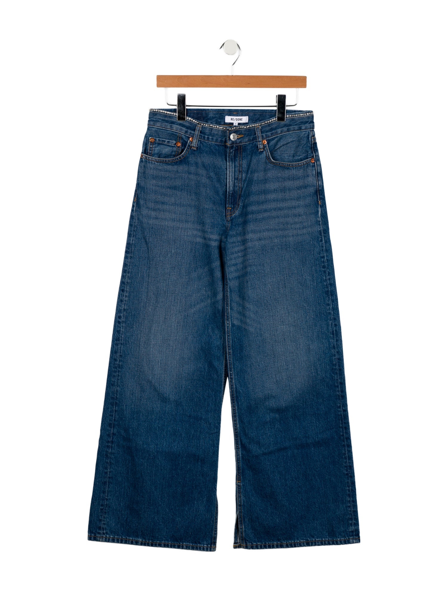 RE/DONE High-Rise Wide Leg Jeans