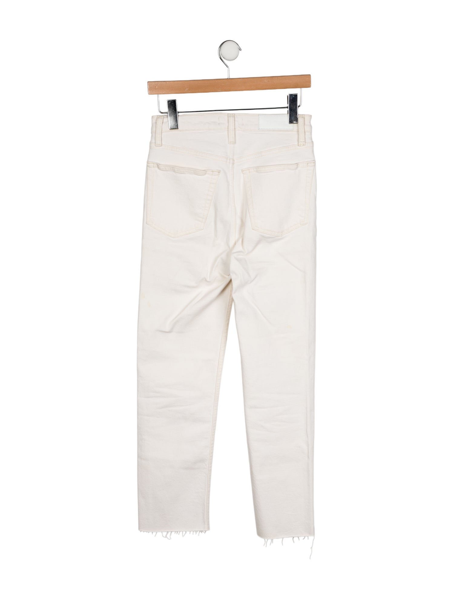 RE/DONE High-Rise Straight Leg Jeans