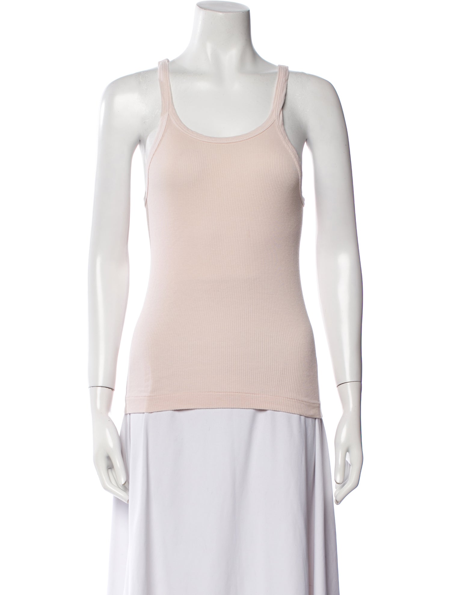 RE/DONE Scoop Neck Sleeveless Top