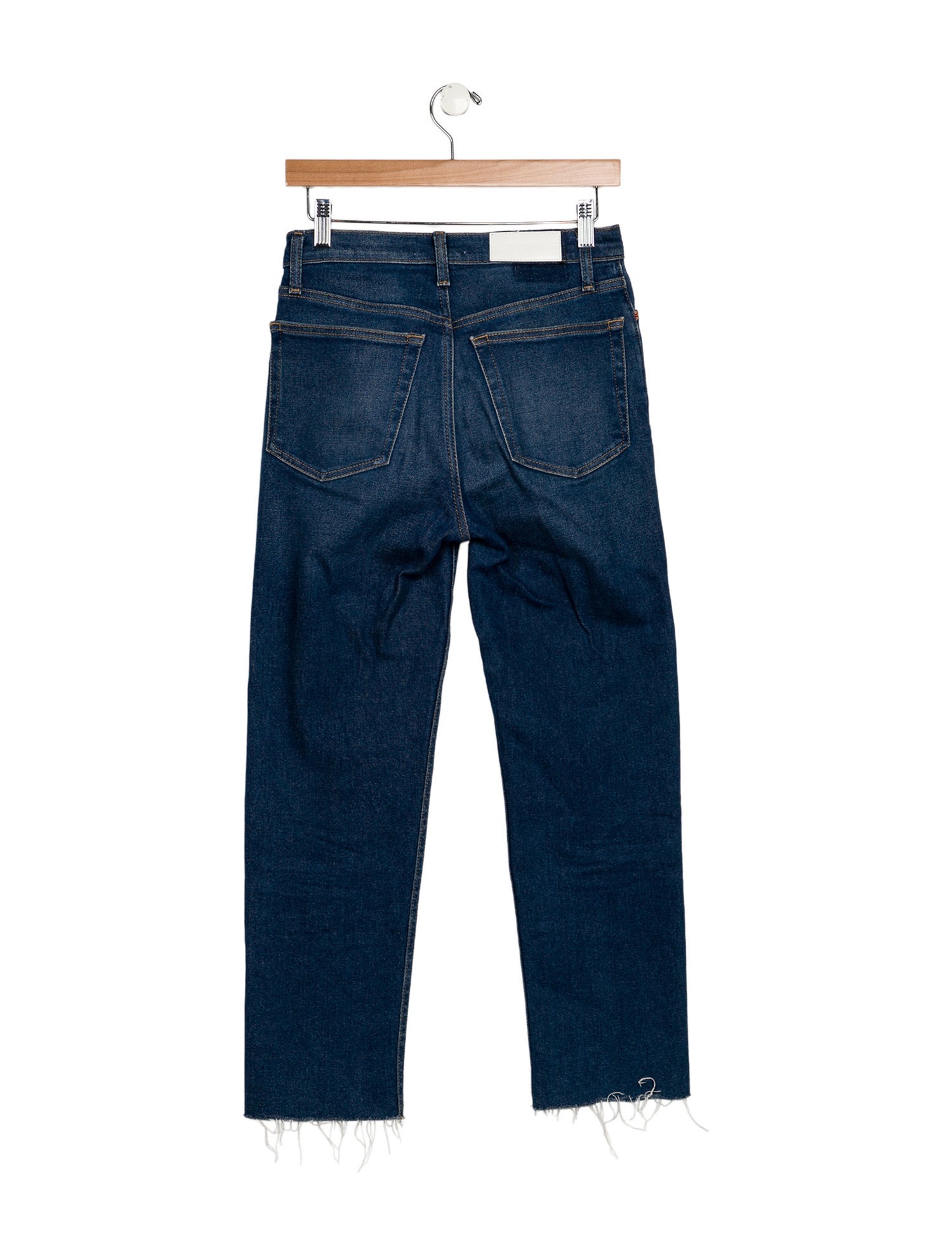 RE/DONE Mid-Rise Straight Leg Jeans