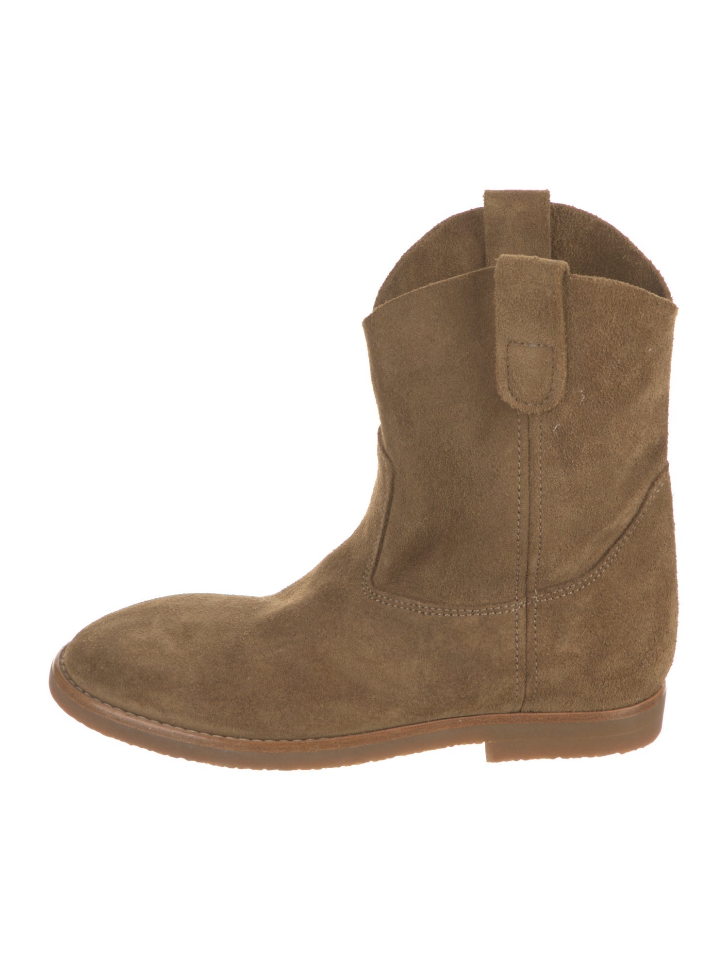 RE/DONE Suede Western Boots