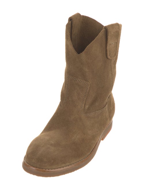 RE/DONE Suede Western Boots