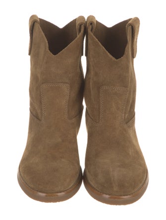 RE/DONE Suede Western Boots