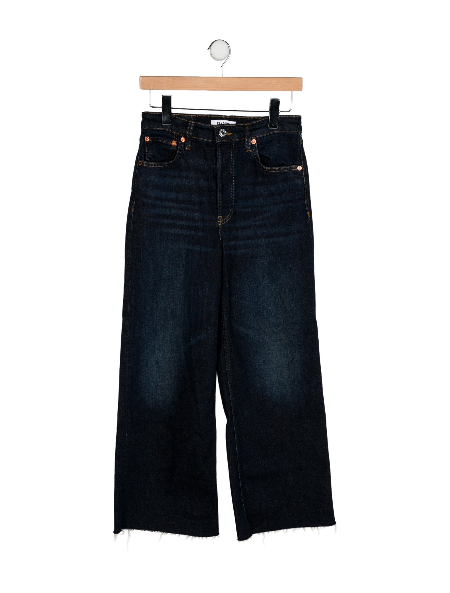 RE/DONE High-Rise Wide Leg Jeans