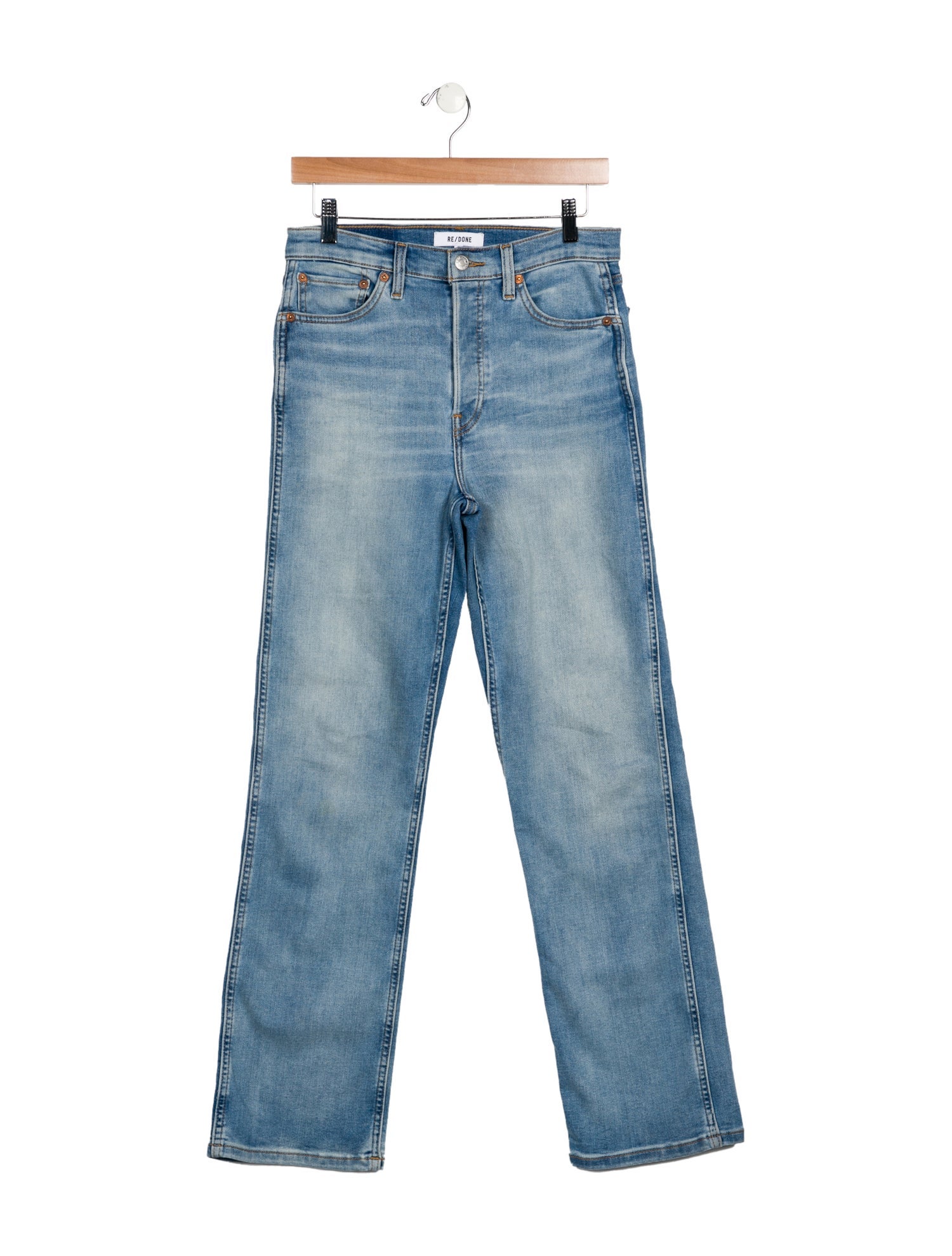 RE/DONE High-Rise Wide Leg Jeans