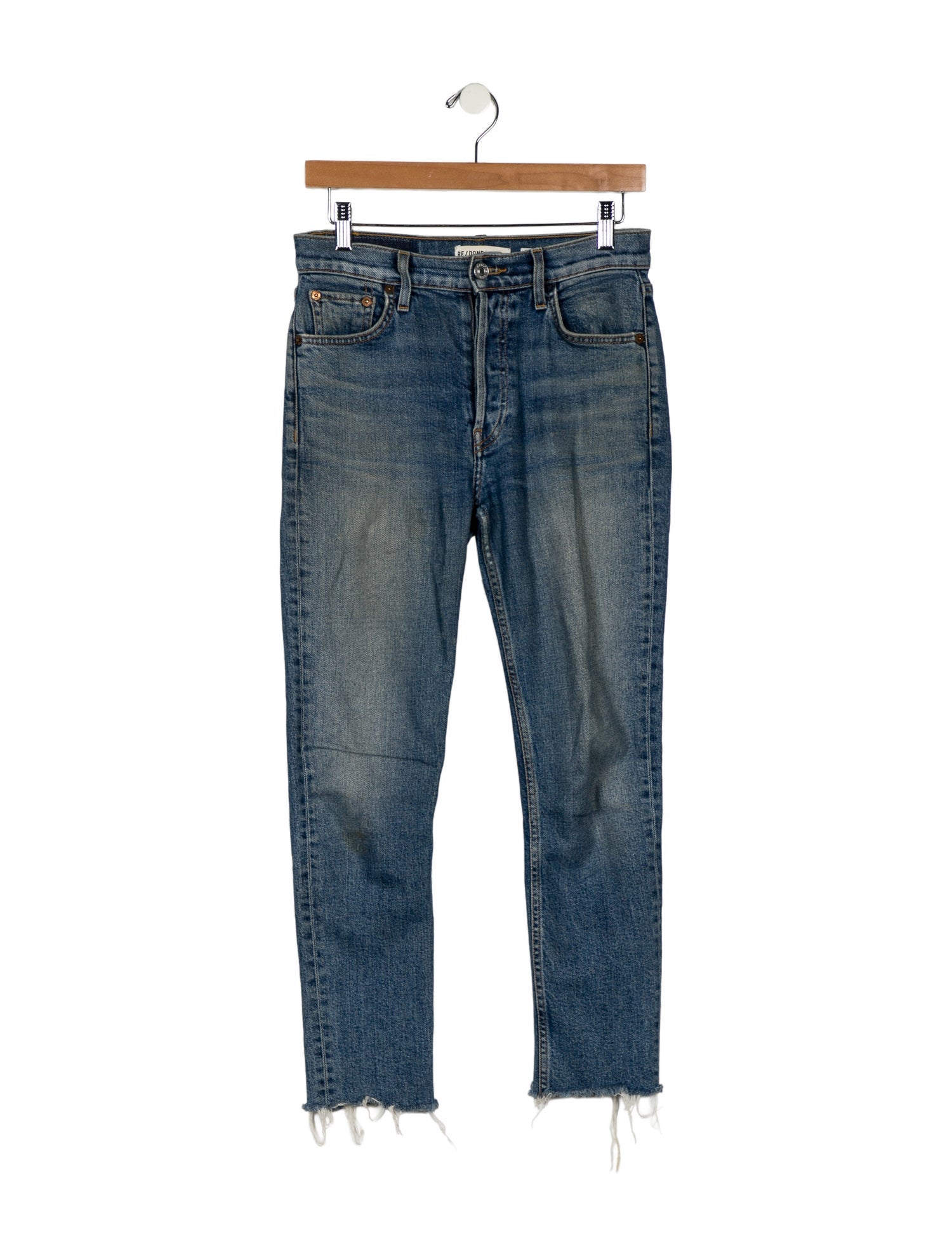 RE/DONE Mid-Rise Skinny Leg Jeans