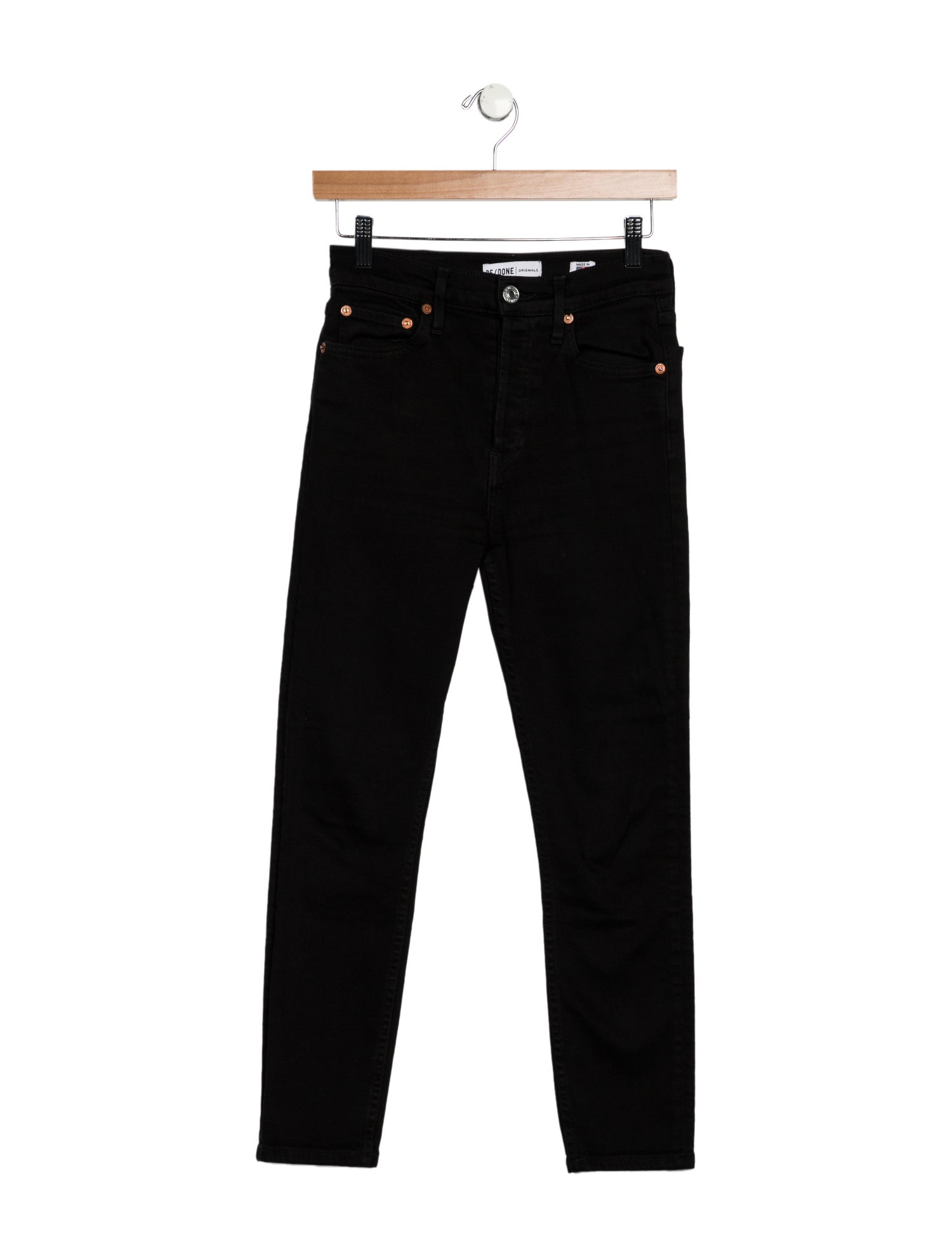 RE/DONE Mid-Rise Skinny Leg Jeans