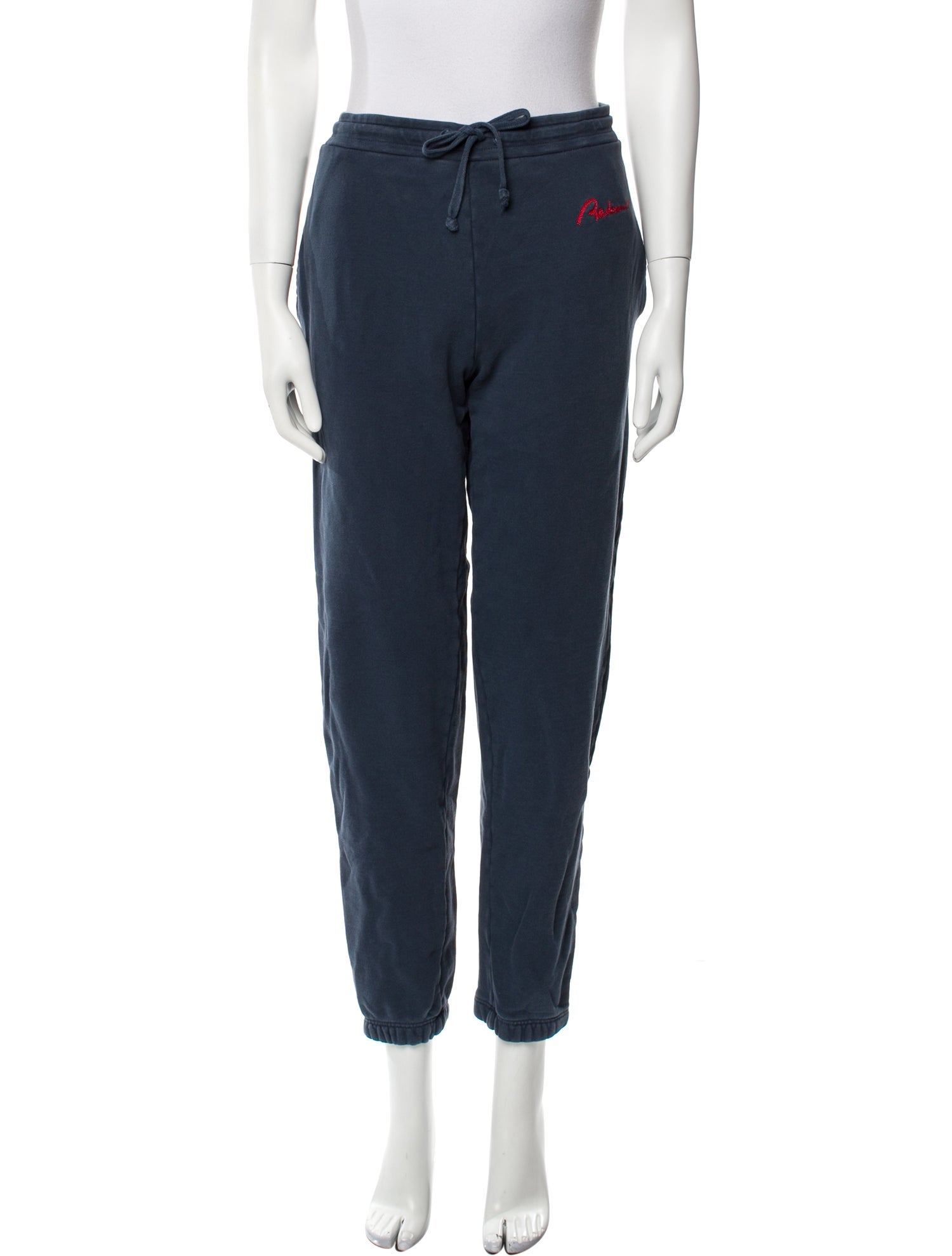 RE/DONE Embroidered Accent Sweatpants