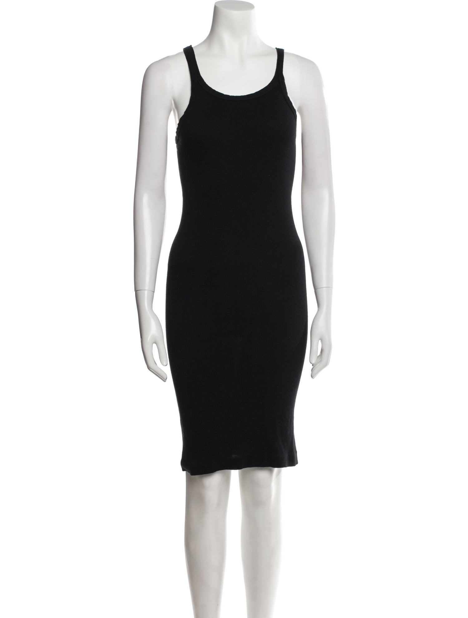 RE/DONE Scoop Neck Knee-Length Dress