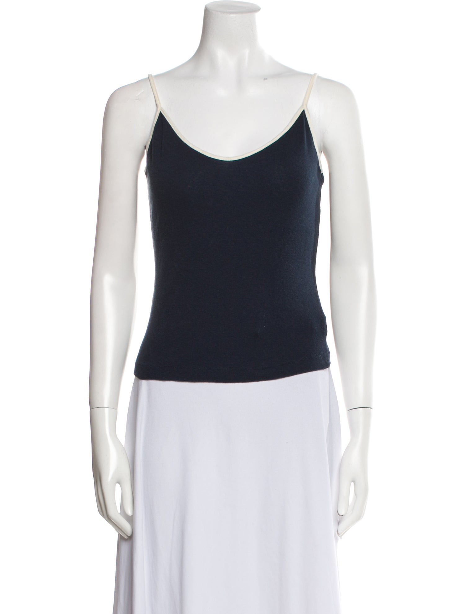 RE/DONE Scoop Neck Sleeveless Top