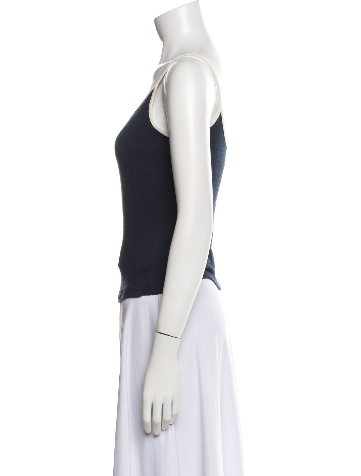 RE/DONE Scoop Neck Sleeveless Top