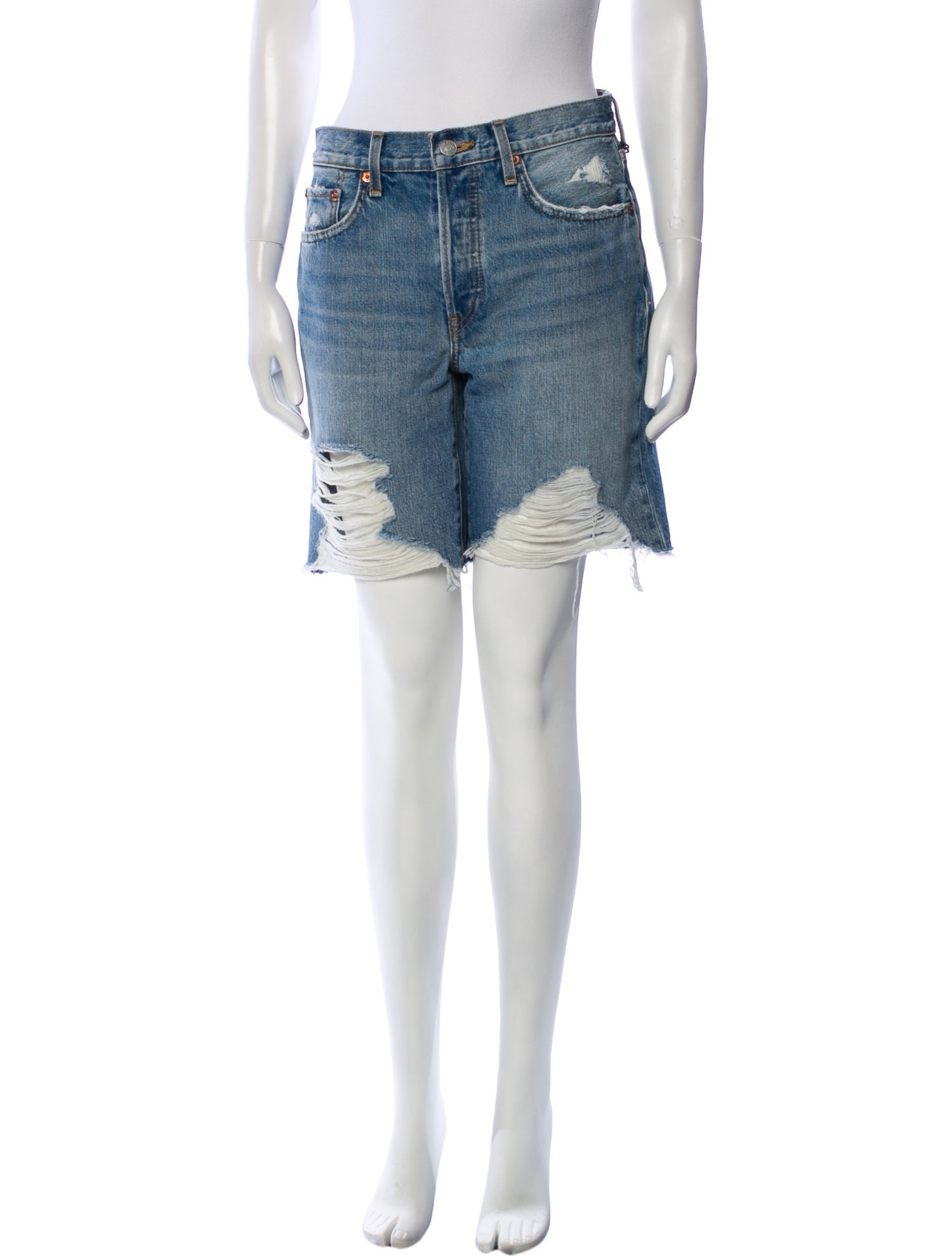 RE/DONE Knee-Length Shorts