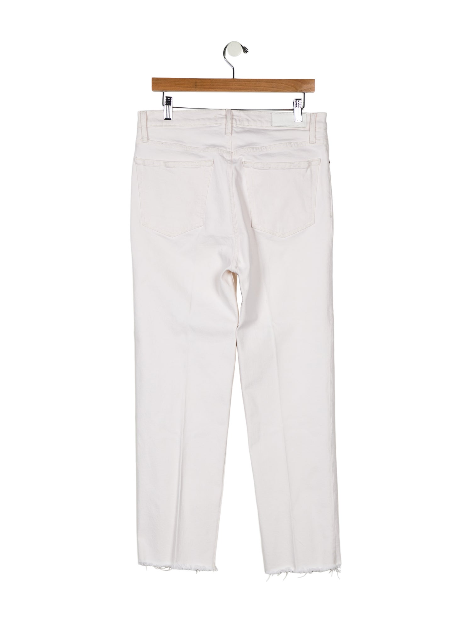 RE/DONE High-Rise Straight Leg Jeans