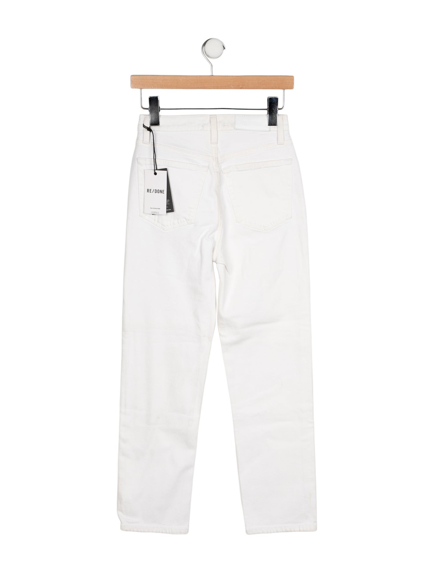 RE/DONE Mid-Rise Straight Leg Jeans