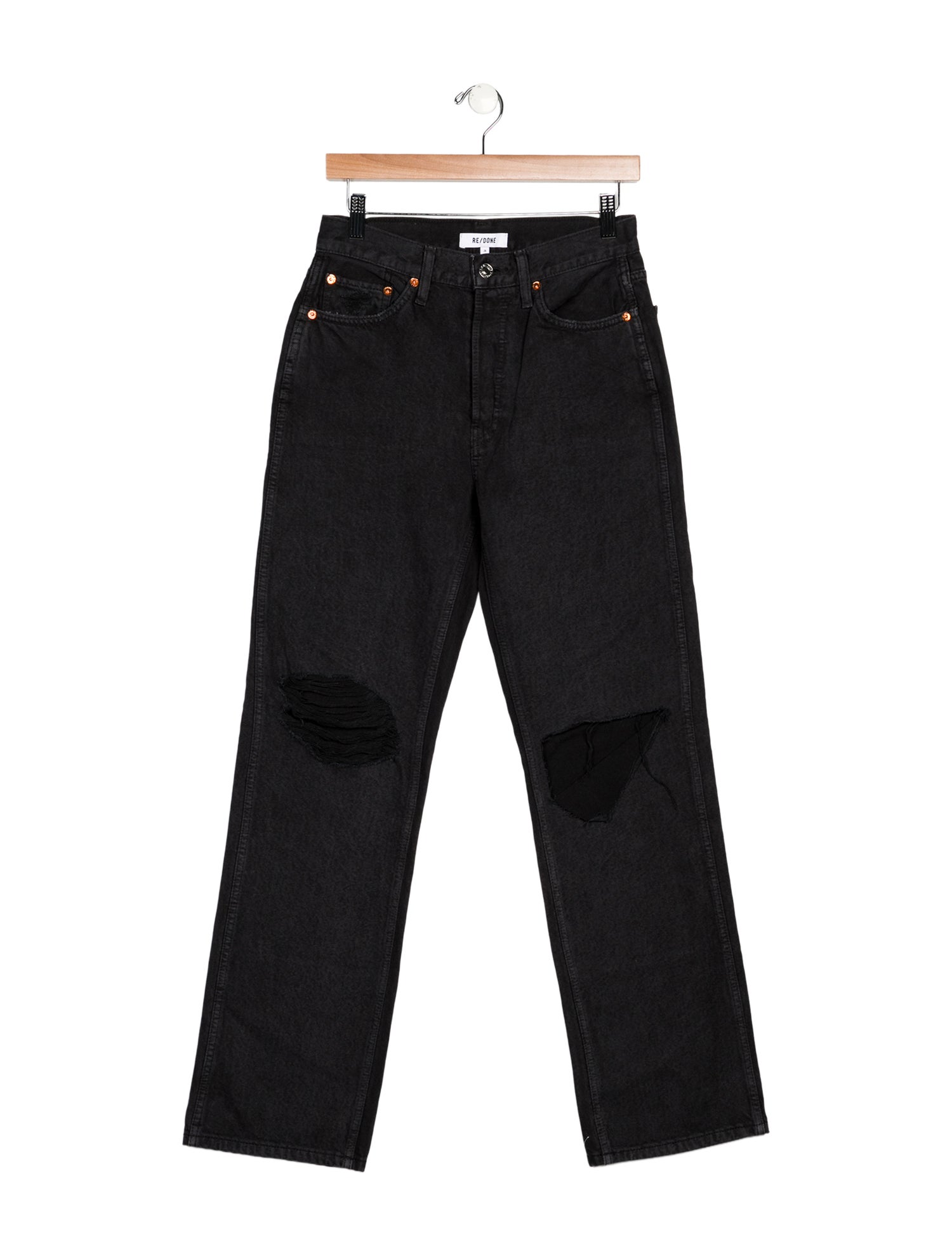 RE/DONE High-Rise Wide Leg Jeans