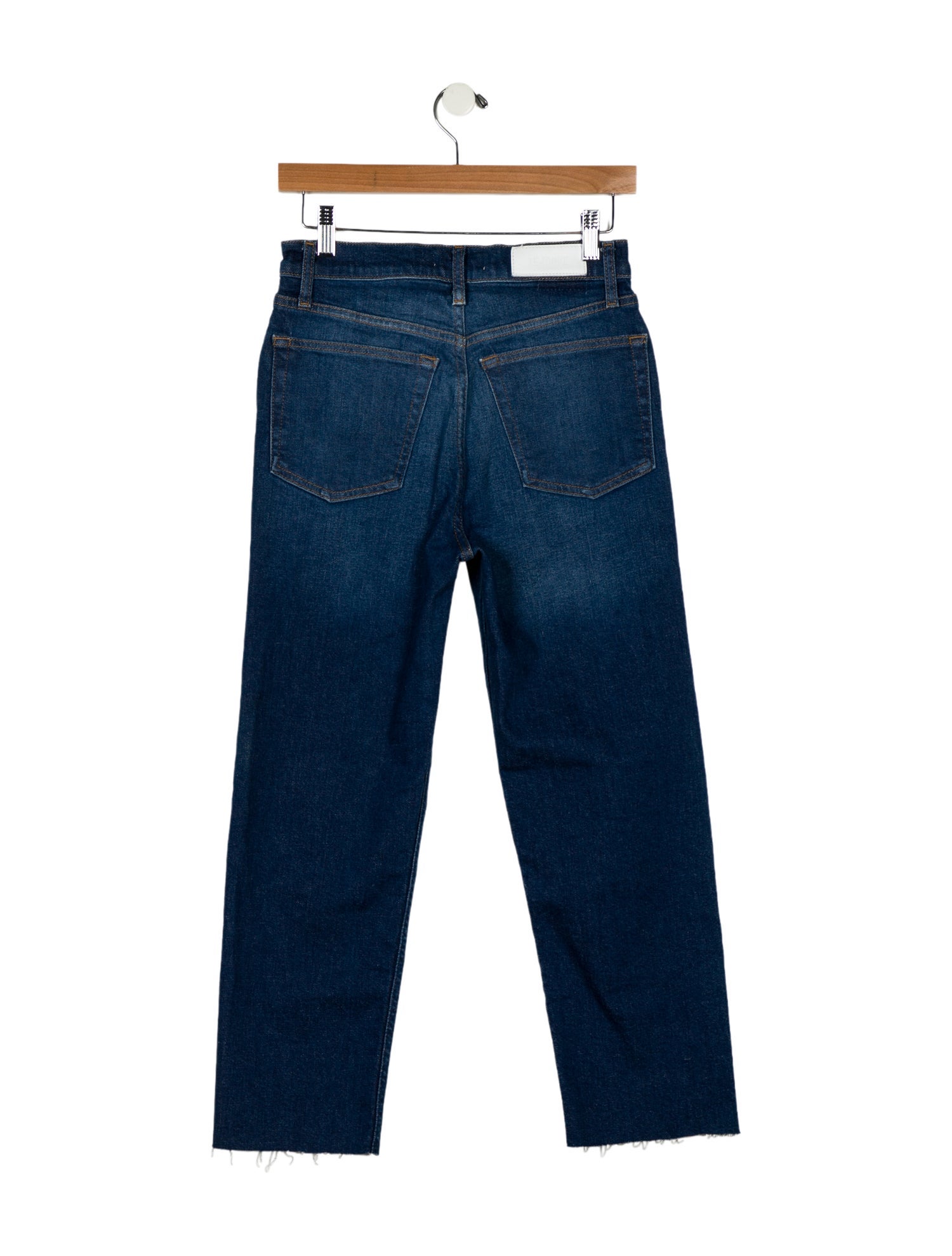 RE/DONE High-Rise Straight Leg Jeans w/ Tags