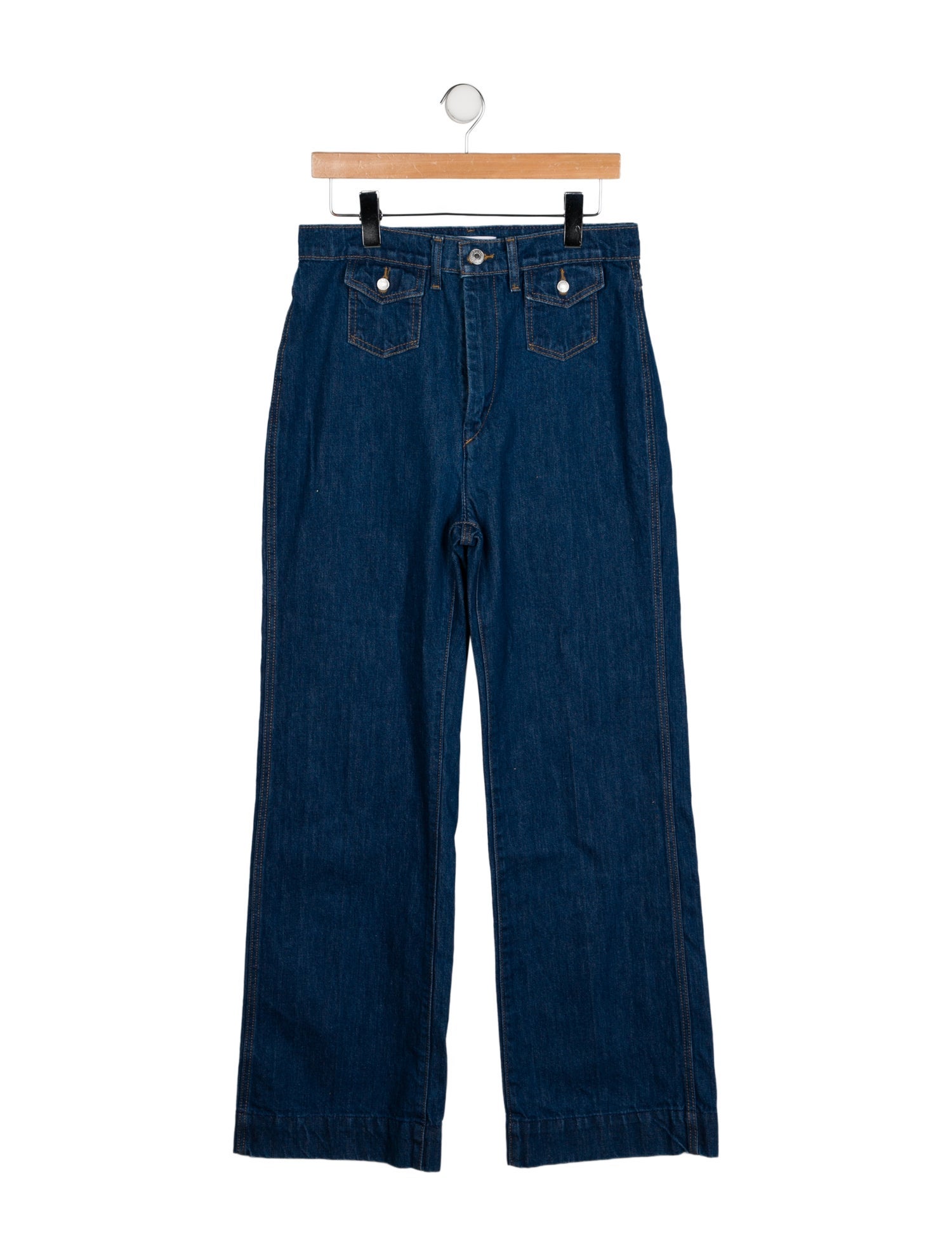 RE/DONE High-Rise Wide Leg Jeans
