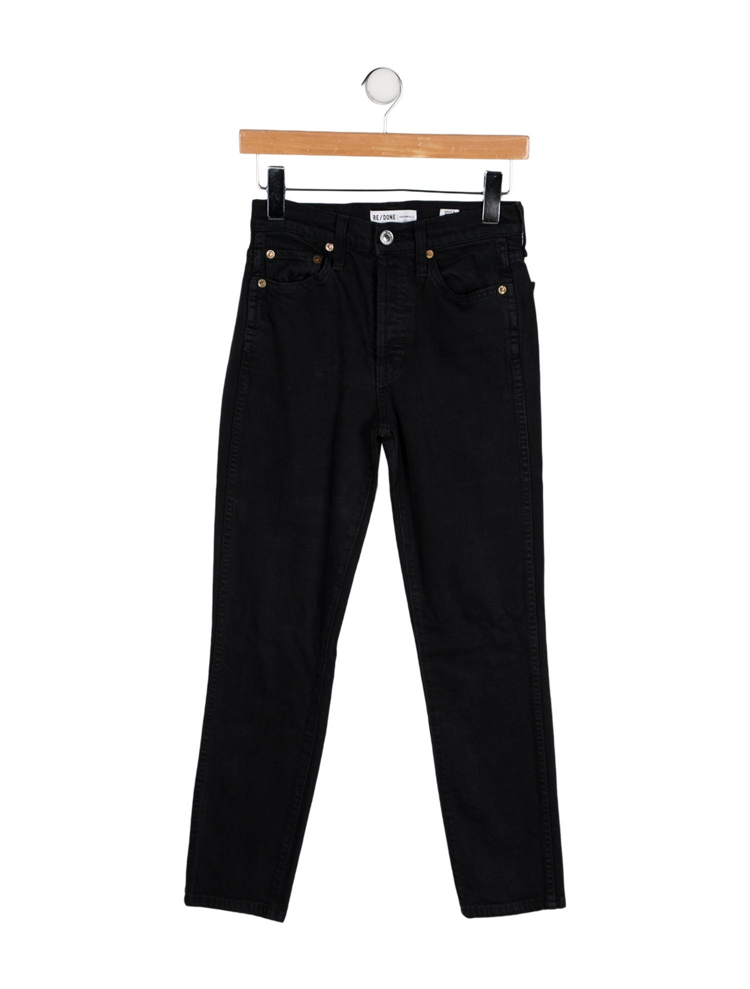 RE/DONE Mid-Rise Skinny Leg Jeans