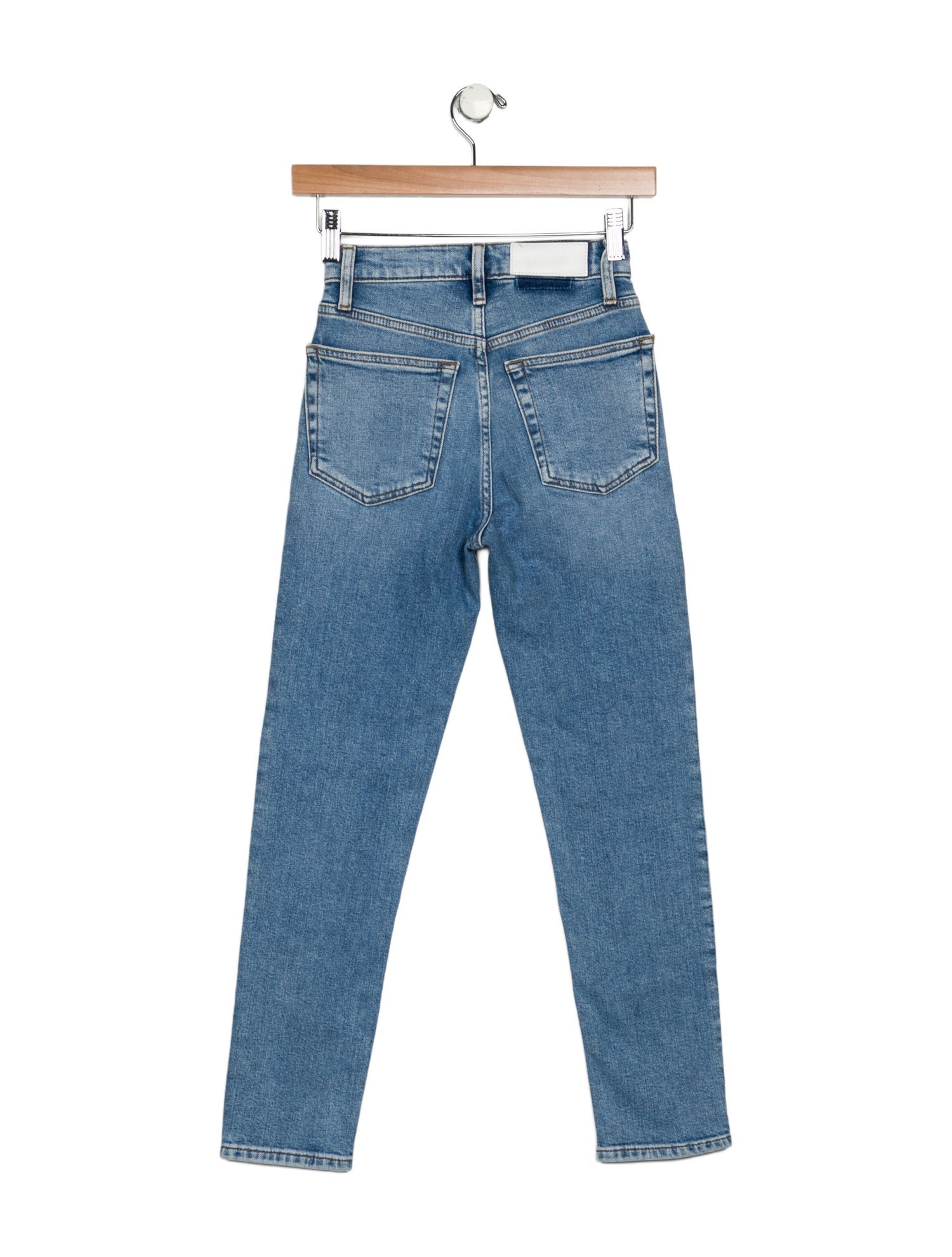 RE/DONE Mid-Rise Skinny Leg Jeans