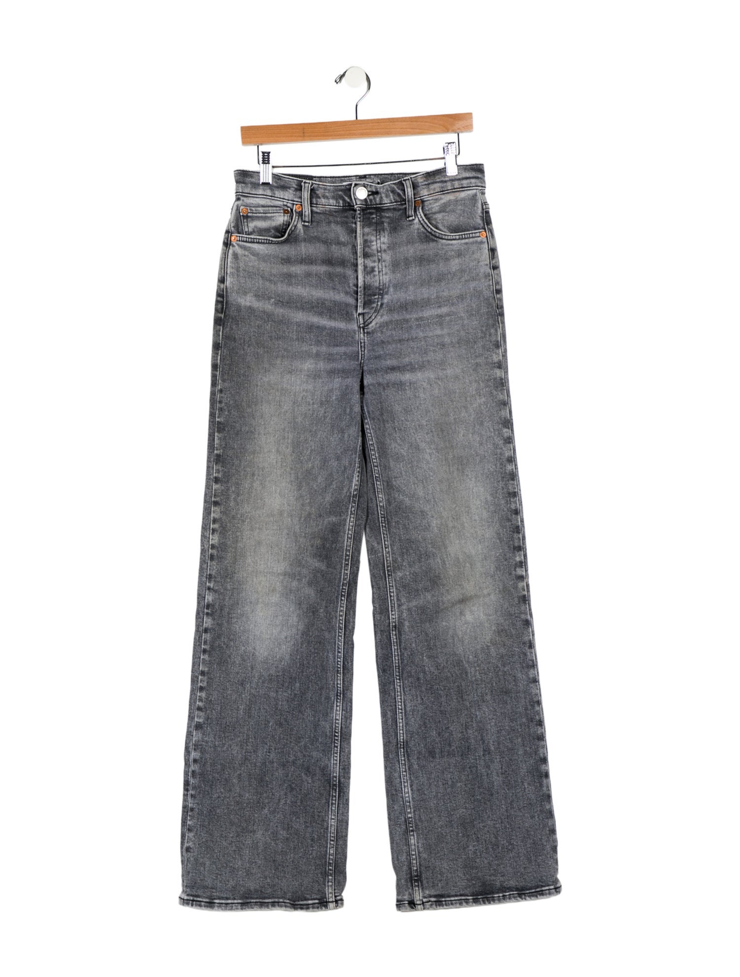 RE/DONE High-Rise Wide Leg Jeans