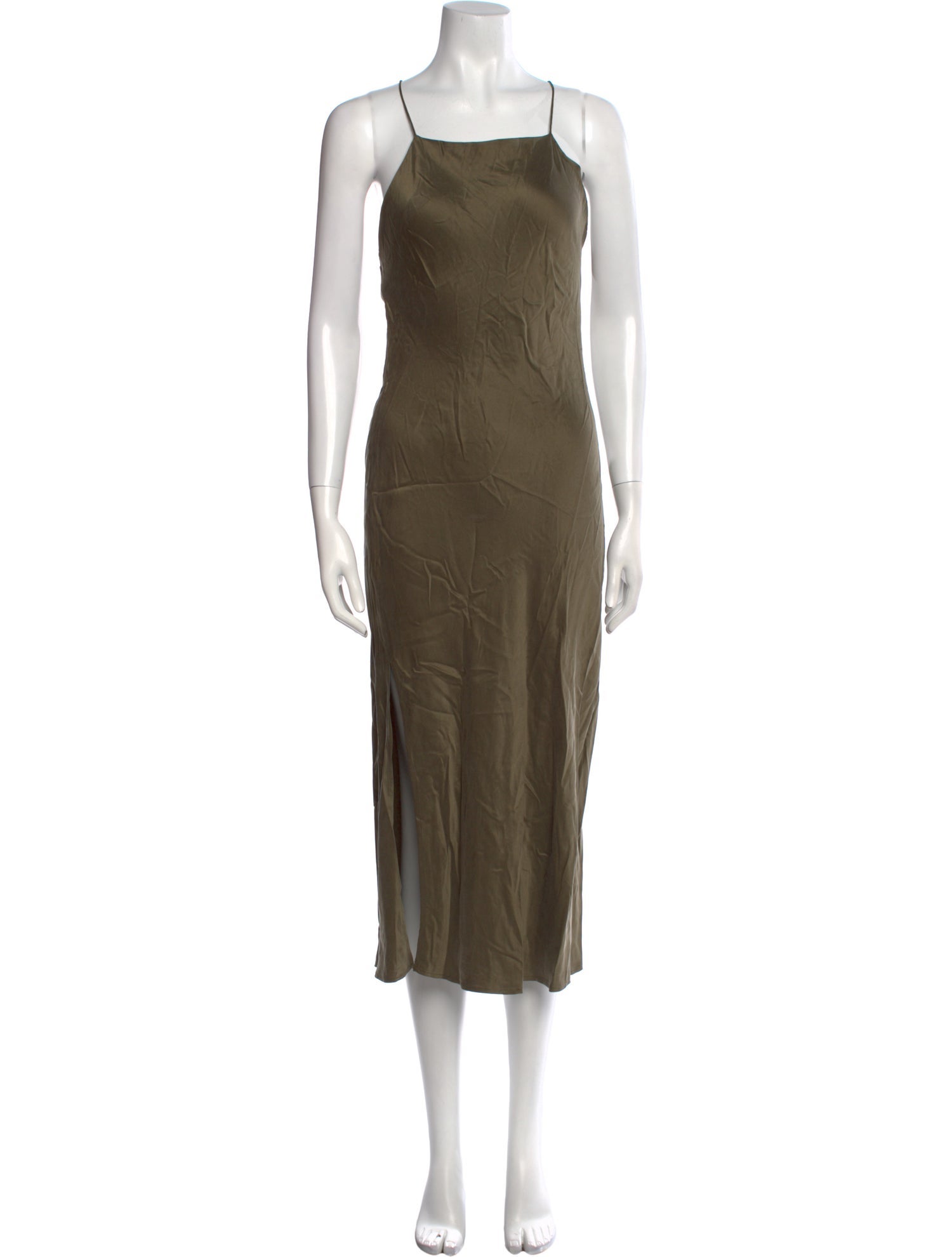 RE/DONE Silk Long Dress