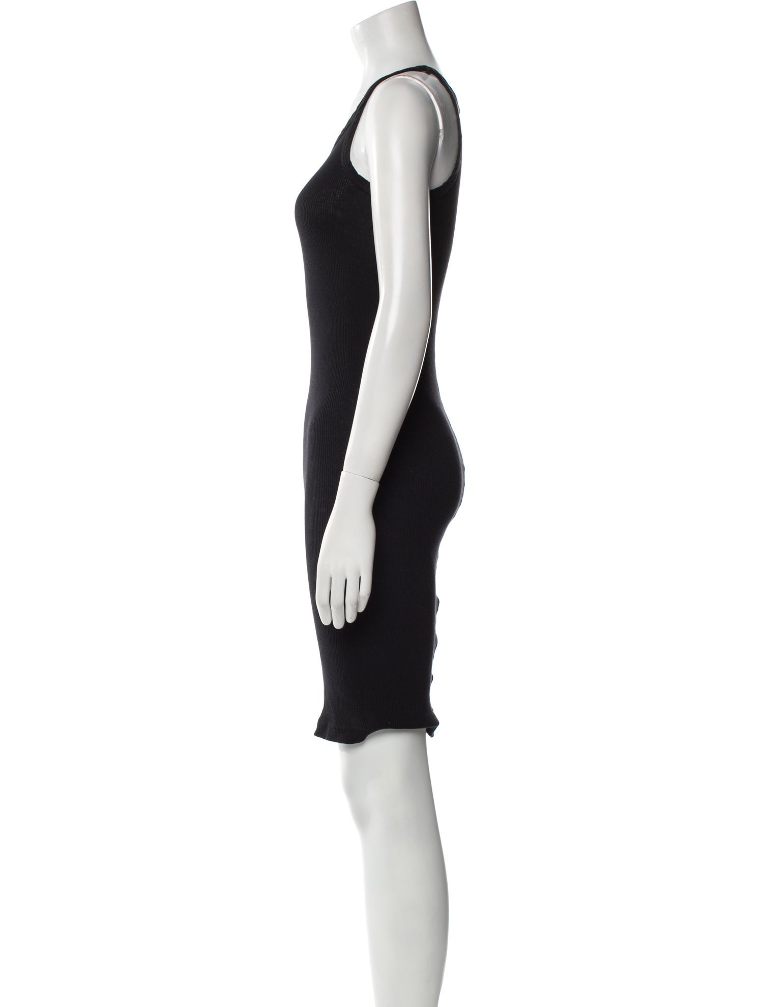 RE/DONE Scoop Neck Knee-Length Dress