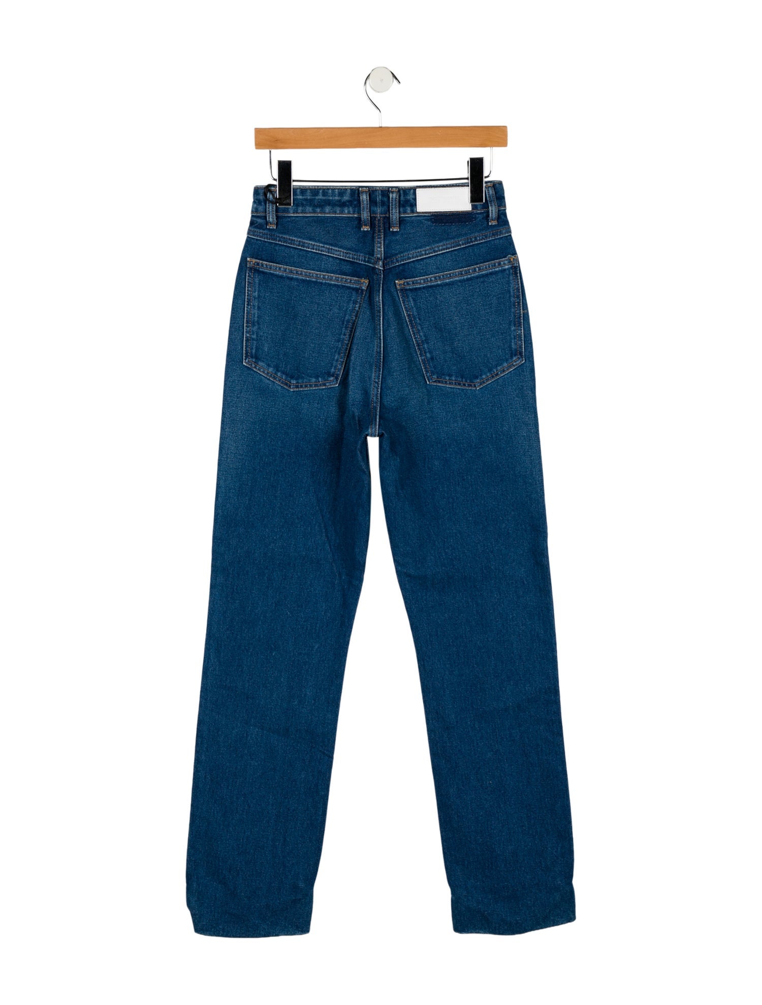 RE/DONE High-Rise Straight Leg Jeans w/ Tags
