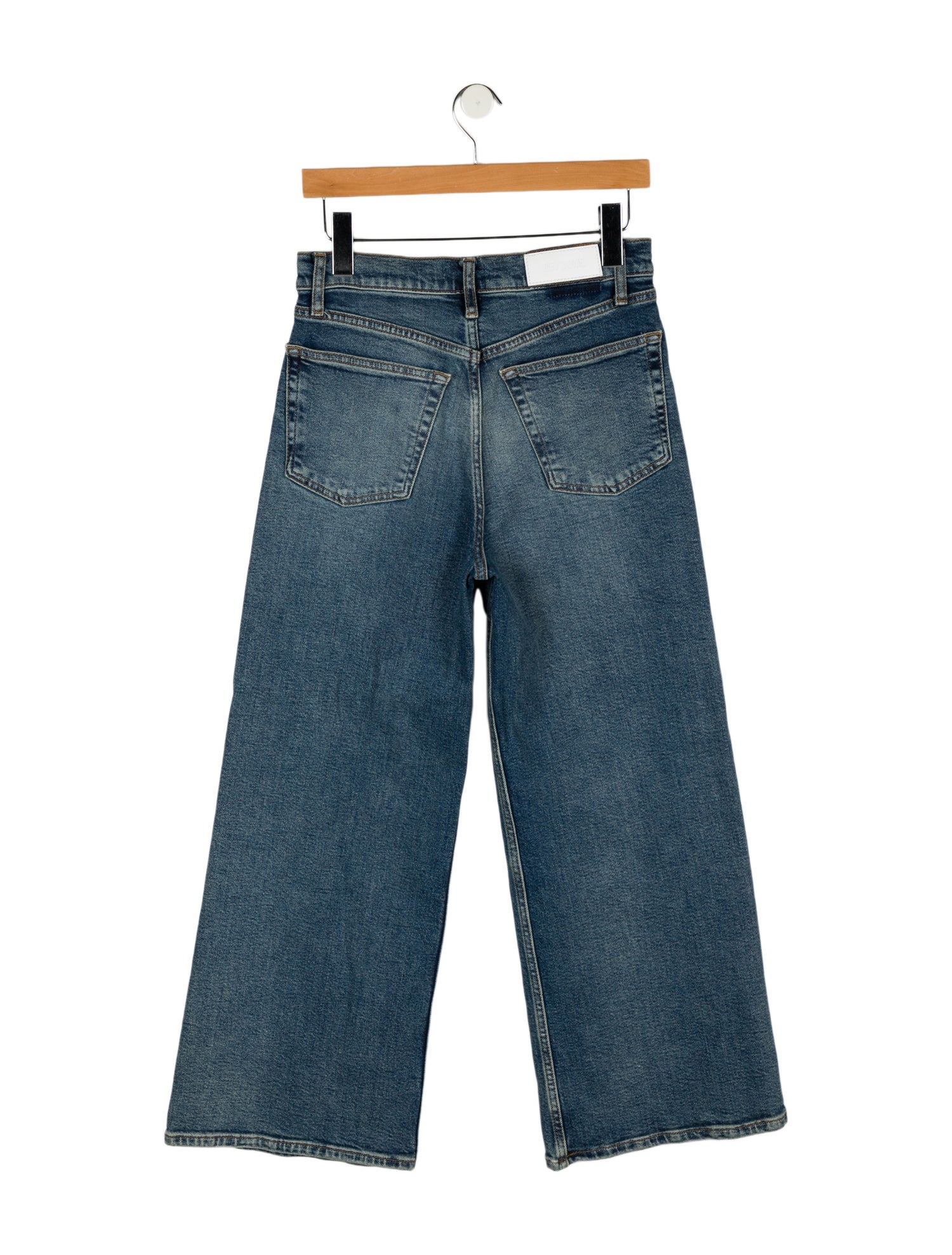 RE/DONE High-Rise Wide Leg Jeans